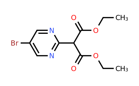 CAS 66621-92-9 | Diethyl 2-(5-bromopyrimidin-2-yl)malonate