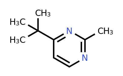 CAS 66621-93-0 | 4-(tert-Butyl)-2-methylpyrimidine
