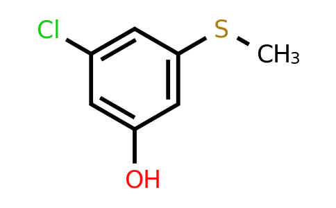 CAS 66624-02-0 | 3-Chloro-5-(methylthio)phenol