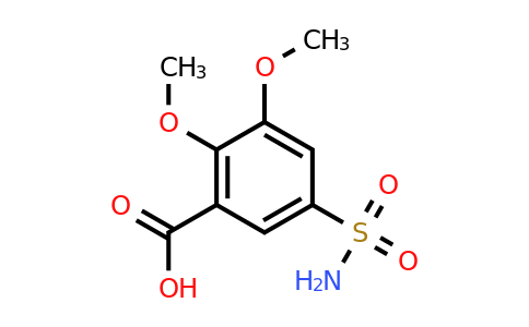 CAS 66644-80-2 | 2,3-Dimethoxy-5-sulfamoylbenzoic acid