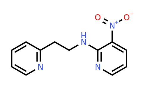 CAS 666698-08-4 | 3-Nitro-N-(2-(pyridin-2-yl)ethyl)pyridin-2-amine