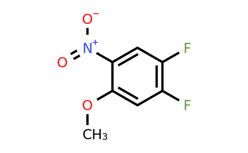 CAS 66684-64-8 | 1,2-difluoro-4-methoxy-5-nitrobenzene