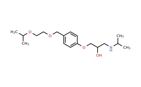 CAS 66722-44-9 | 1-(4-((2-isopropoxyethoxy)methyl)phenoxy)-3-(isopropylamino)propan-2-ol