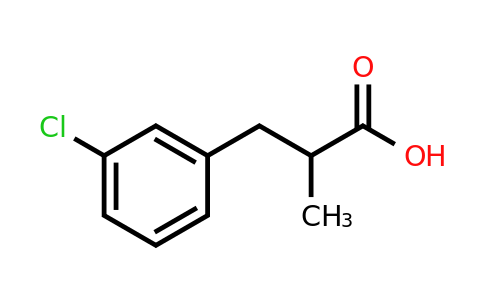 CAS 66735-00-0 | 3-(3-chlorophenyl)-2-methylpropanoic acid