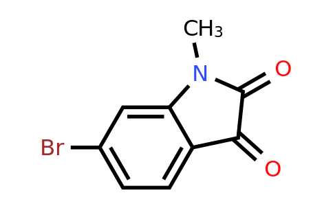 CAS 667463-64-1 | 6-Bromo-1-methylindoline-2,3-dione