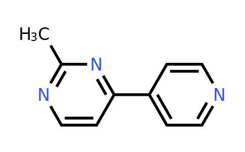 CAS 66748-53-6 | 2-Methyl-4-(pyridin-4-yl)pyrimidine