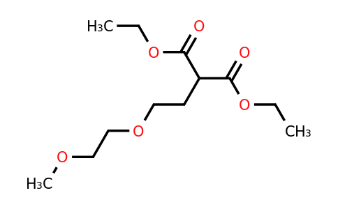 CAS 667871-49-0 | 1,3-diethyl 2-[2-(2-methoxyethoxy)ethyl]propanedioate