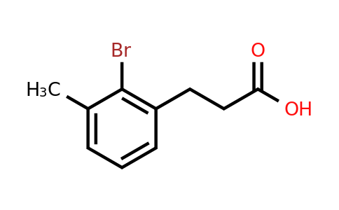 CAS 66790-60-1 | 3-(2-bromo-3-methylphenyl)propanoic acid