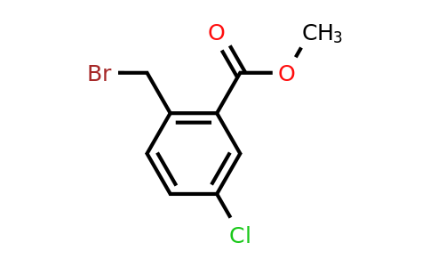 CAS 668262-52-0 | Methyl 2-(bromomethyl)-5-chlorobenzoate