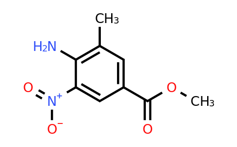CAS 668276-44-6 | Methyl 4-amino-3-methyl-5-nitrobenzoate