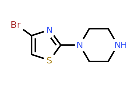 CAS 668484-59-1 | 4-Bromo-2-(piperazin-1-YL)thiazole