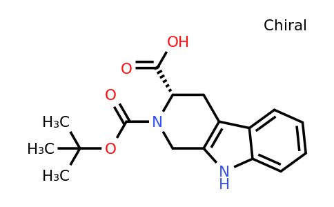 CAS 66863-43-2 | (S)-2-(tert-Butoxycarbonyl)-2,3,4,9-tetrahydro-1H-pyrido[3,4-b]indole-3-carboxylic acid