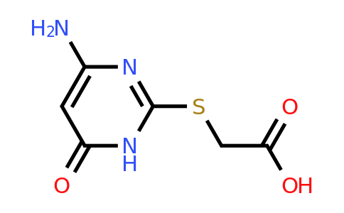 CAS 66902-63-4 | 2-((4-Amino-6-oxo-1,6-dihydropyrimidin-2-yl)thio)acetic acid