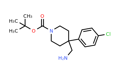 CAS 669068-16-0 | 1-Boc-4-(4-chlorophenyl)4-piperidinemethanamine