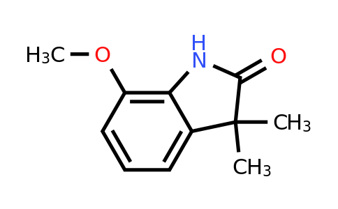 CAS 66931-30-4 | 7-Methoxy-3,3-dimethylindolin-2-one