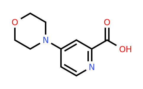 CAS 66933-68-4 | 4-(morpholin-4-yl)pyridine-2-carboxylic acid