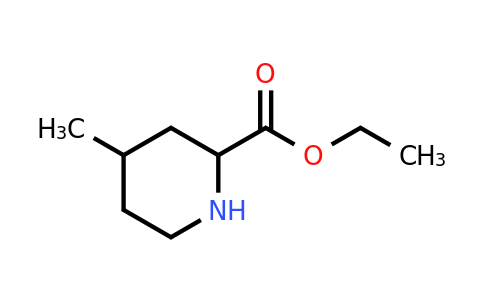 CAS 66937-93-7 | ethyl 4-methylpiperidine-2-carboxylate