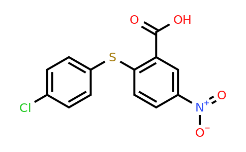 CAS 66949-29-9 | 2-[(4-chlorophenyl)sulfanyl]-5-nitrobenzoic acid