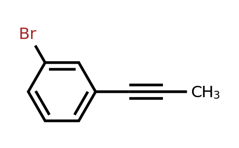 CAS 66952-36-1 | 1-bromo-3-(prop-1-yn-1-yl)benzene