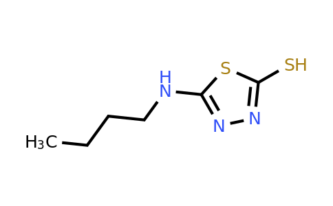 CAS 66962-52-5 | 5-(butylamino)-1,3,4-thiadiazole-2-thiol