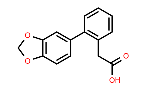 CAS 669713-74-0 | 2-(2-(Benzo[d][1,3]dioxol-5-yl)phenyl)acetic acid