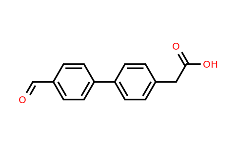 CAS 669713-90-0 | 2-(4'-Formyl-[1,1'-biphenyl]-4-yl)acetic acid