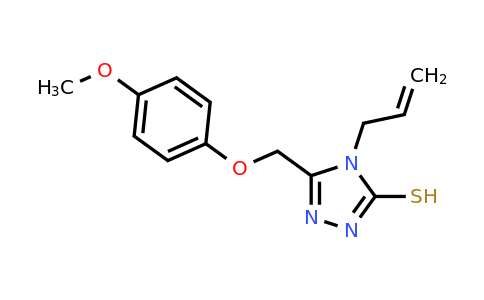 CAS 669740-18-5 | 5-[(4-methoxyphenoxy)methyl]-4-(prop-2-en-1-yl)-4H-1,2,4-triazole-3-thiol