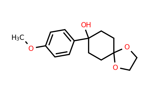 CAS 67019-51-6 | 8-(4-methoxyphenyl)-1,4-dioxaspiro[4.5]decan-8-ol