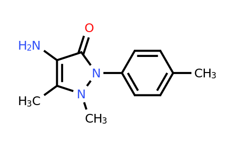 CAS 67019-57-2 | 4-Amino-1,5-dimethyl-2-(4-methylphenyl)-2,3-dihydro-1H-pyrazol-3-one