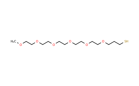 CAS 670234-54-5 | 2,5,8,11,14,17-Hexaoxaicosane-20-thiol