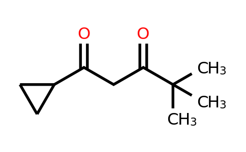 CAS 67078-76-6 | 1-Cyclopropyl-4,4-dimethylpentane-1,3-dione