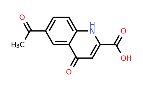CAS 67085-15-8 | 6-Acetyl-4-oxo-1,4-dihydroquinoline-2-carboxylic acid