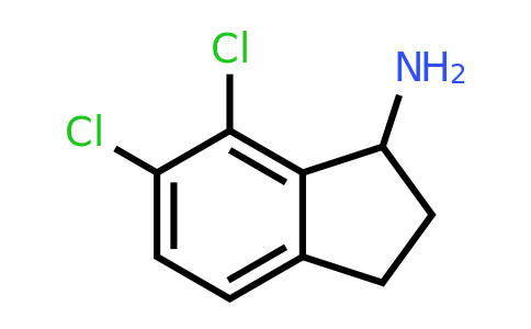 CAS 67120-41-6 | 6,7-Dichloro-2,3-dihydro-1H-inden-1-amine