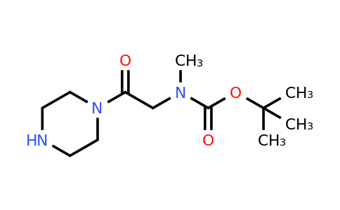 CAS 671212-37-6 | 1-(N-Methyl-N-Boc-glycinyl)piperazine