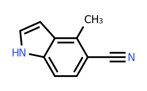 CAS 671215-70-6 | 4-methyl-1H-indole-5-carbonitrile