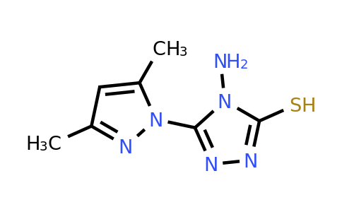 CAS 67130-52-3 | 4-amino-5-(3,5-dimethyl-1H-pyrazol-1-yl)-4H-1,2,4-triazole-3-thiol
