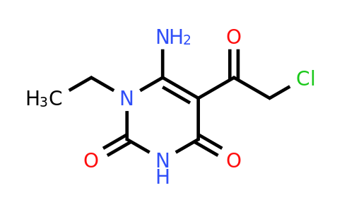 CAS 67130-67-0 | 6-Amino-5-(2-chloroacetyl)-1-ethylpyrimidine-2,4(1H,3H)-dione
