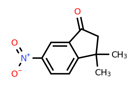 3,3-dimethyl-6-nitro-2,3-dihydro-1H-inden-1-one
