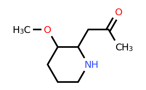 CAS 6716-96-7 | 1-(3-methoxy-2-piperidyl)propan-2-one