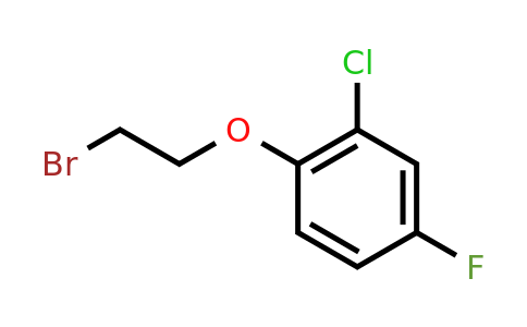 CAS 67160-00-3 | 1-(2-bromoethoxy)-2-chloro-4-fluorobenzene