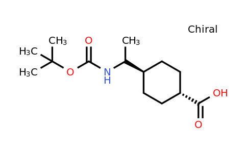 CAS 671815-99-9 | (1R)-Trans-4-[N-Boc-1-aminoethyl]cyclohexanecarboxylic Acid