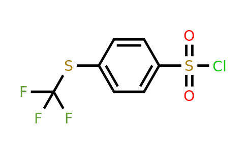 CAS 67216-75-5 | 4-[(Trifluoromethyl)sulfanyl]benzene-1-sulfonyl chloride