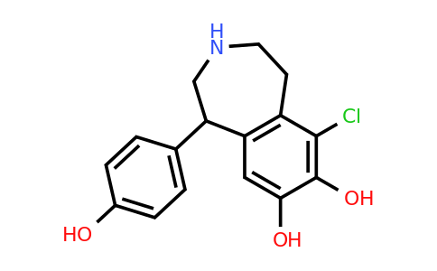 CAS 67227-56-9 | 6-chloro-1-(4-hydroxyphenyl)-2,3,4,5-tetrahydro-1H-3-benzazepine-7,8-diol