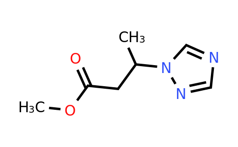 CAS 672285-89-1 | Methyl-3-(1H-1,2,4-triazole-1-YL)-butyrate