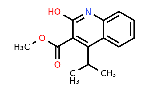 CAS 672310-22-4 | Methyl 2-hydroxy-4-isopropyl-3-quinolinecarboxylate