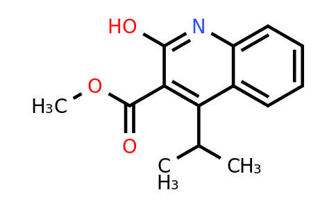 Methyl 2-hydroxy-4-isopropyl-3-quinolinecarboxylate