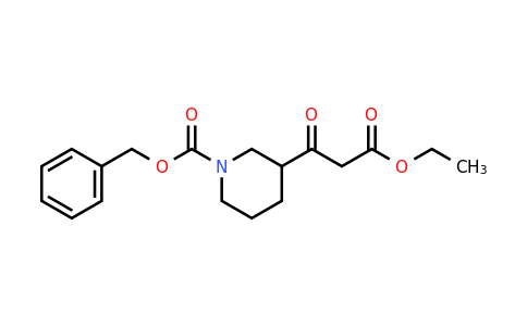 CAS 672323-13-6 | 3-(2-Ethoxycarbonyl-acetyl)-piperidine-1-carboxylic acid benzyl ester