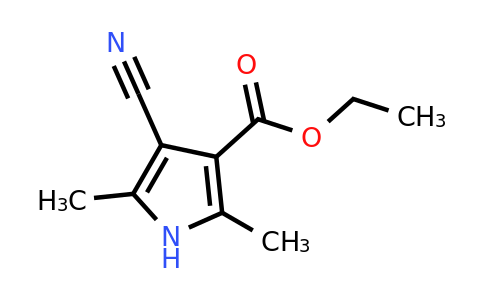 CAS 67271-63-0 | Ethyl 4-cyano-2,5-dimethyl-1H-pyrrole-3-carboxylate