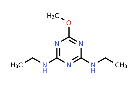 CAS 673-04-1 | N2,N4-Diethyl-6-methoxy-1,3,5-triazine-2,4-diamine