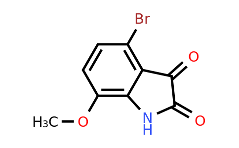 CAS 67303-38-2 | 4-Bromo-7-methoxyindoline-2,3-dione